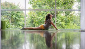 woman-doing-yoga-exercise-at-home